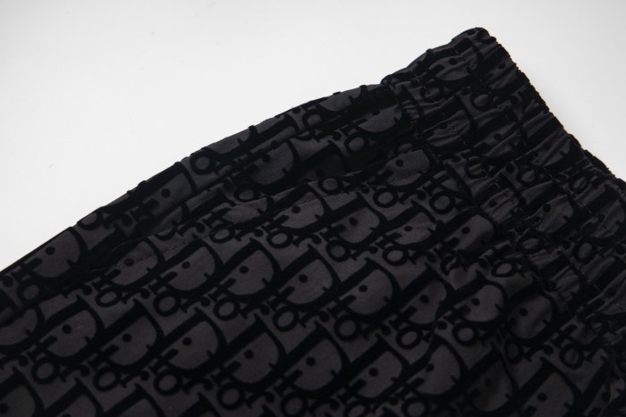 Dior Flocked Print Bermuda Jogging Shorts
