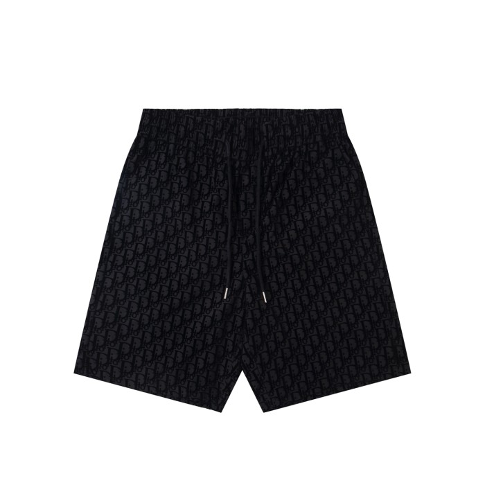 Dior Flocked Print Bermuda Jogging Shorts