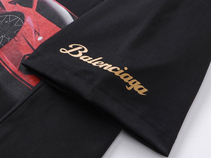 Men's Balenciaga Automobili Lamborghini Oversized T-shirt