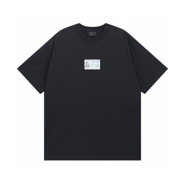 Balenciaga ID card print short-sleeved T-shirt