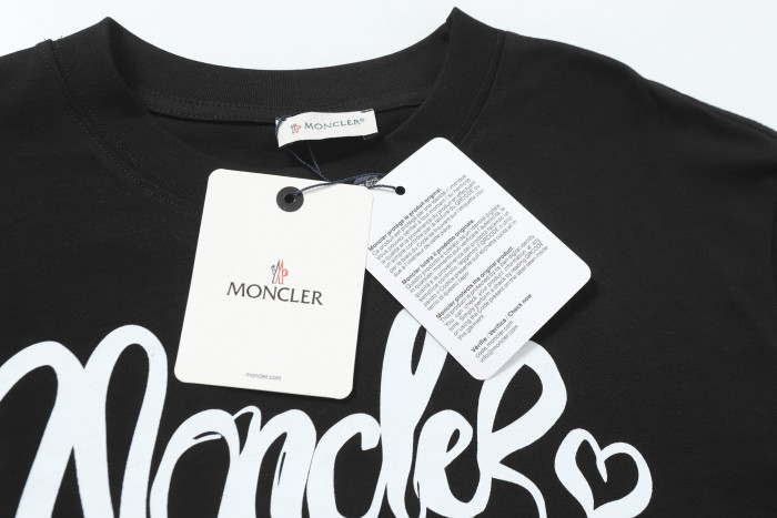 Moncler Calligraphy Logo Cotton T-Shirt - Lunar New Year for Year of the Snake
