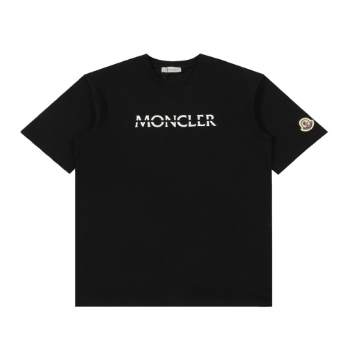 Moncler Logo Cotton Graphic T-Shirt