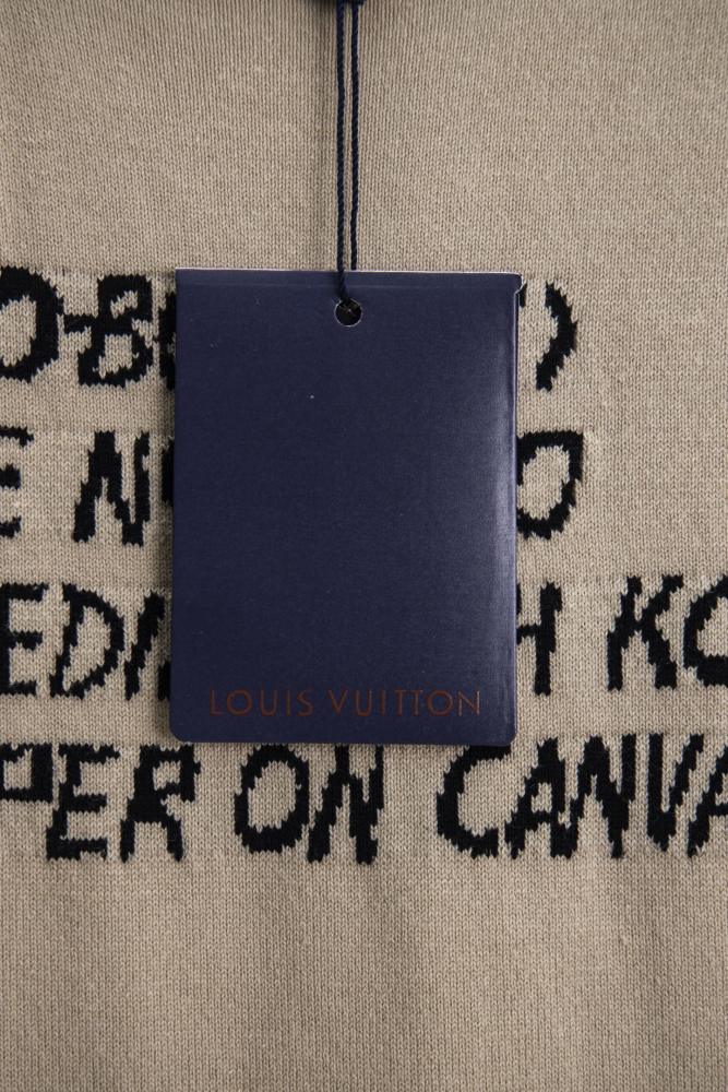 LV x Park Seo-Bo Short-Sleeved Cotton Crewneck