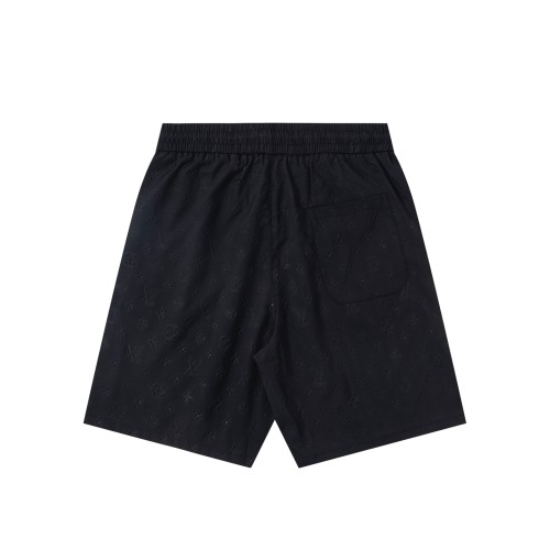 Louis Vuitton Monogram Moire Jacquard Silk Shorts