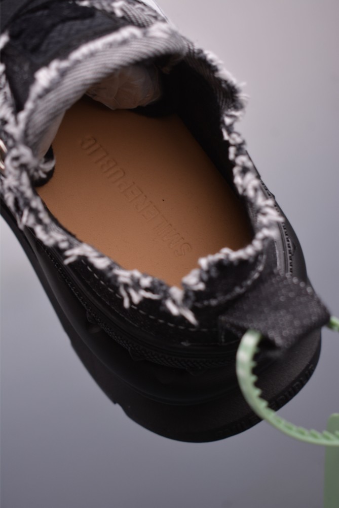 Smilerepublic Classic Black Slip On Shoes