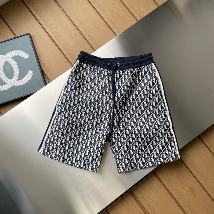 Dior CD obscure jacquard towelling shorts