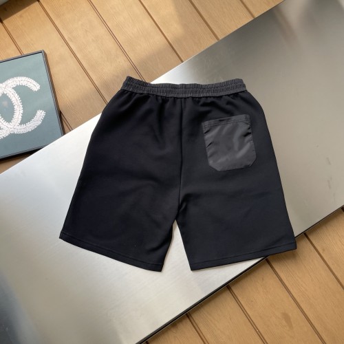 Prada triangle logo cargo pocket technical nylon shorts