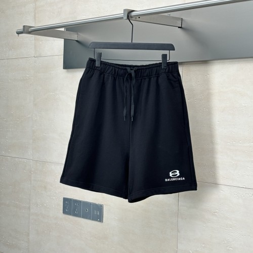 Balenciaga Balenciaga Black Logo Embroidered shorts