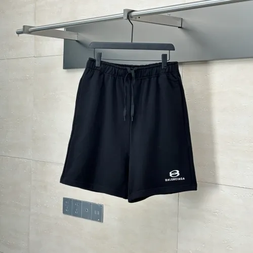 Balenciaga Balenciaga Black Logo Embroidered shorts