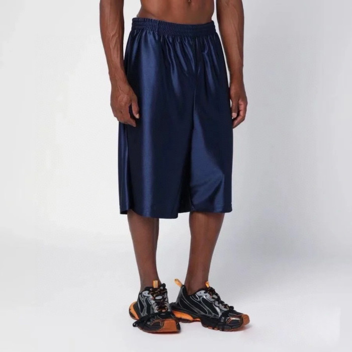 Balenciaga Blue Unity Sports Icon Basketball Shorts