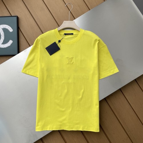 Louis Vuitton Logo Embroidered Short Sleeve T-Shirt
