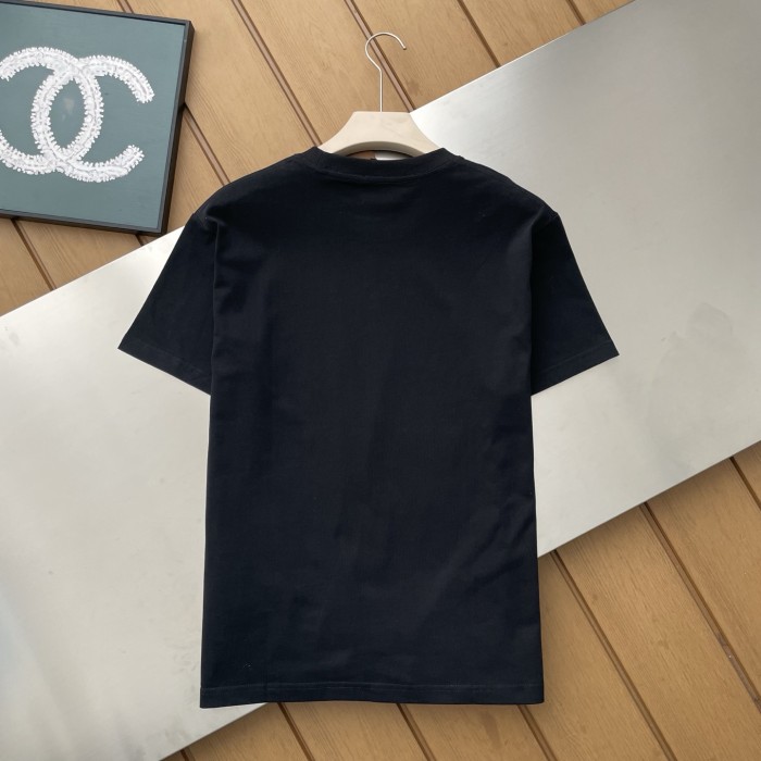 Burberry Cotton T-shirt in Salt - Men