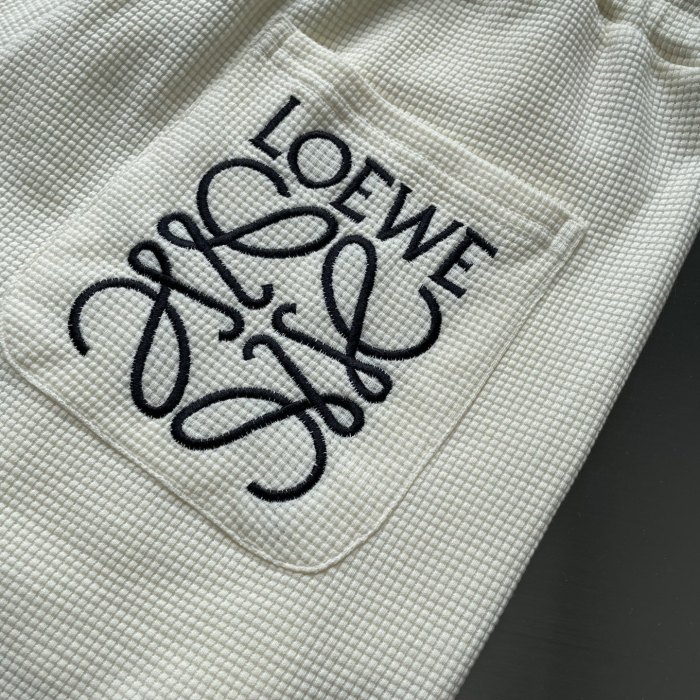 LOEWE embroidered logo shorts
