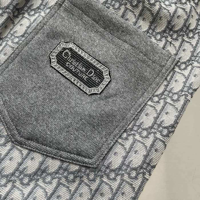 Dior printed monogram shorts