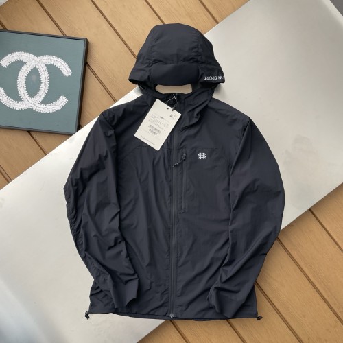 KOLON SPORT OUTDOOR HOODED STRETCH UPF90+ JACKET