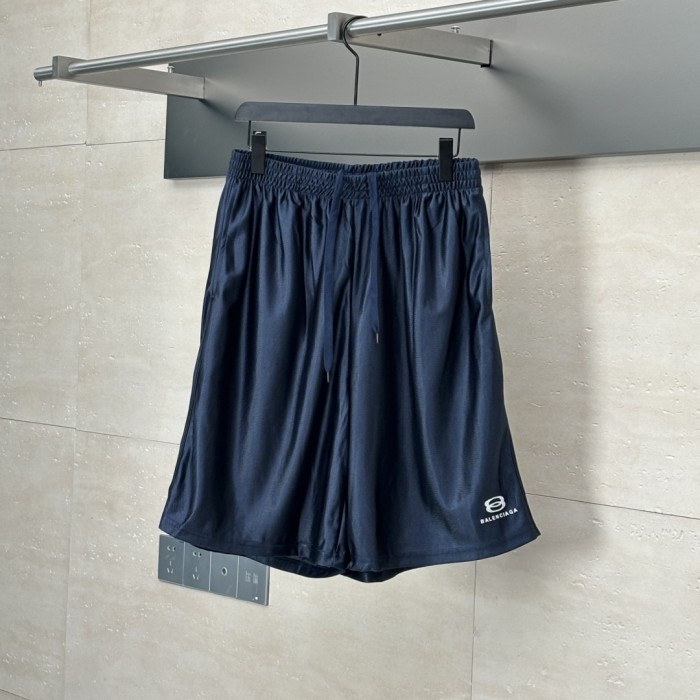 Balenciaga Blue Unity Sports Icon Basketball Shorts