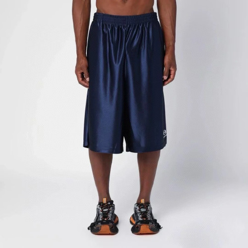 Balenciaga Blue Unity Sports Icon Basketball Shorts