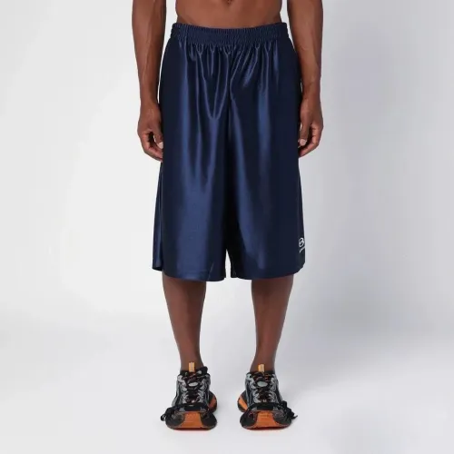 Balenciaga Blue Unity Sports Icon Basketball Shorts