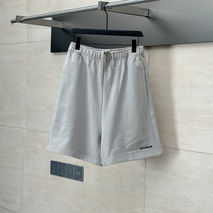 Balenciaga - Straight-Leg Logo-Print Cotton-Jersey Shorts