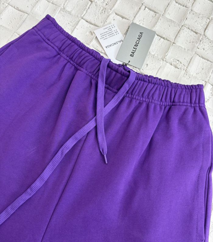 Balenciaga ring embroidered shorts