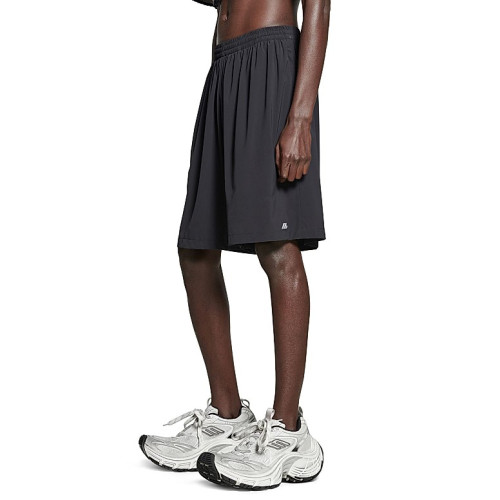 Balenciaga Activewear Stretch Shorts