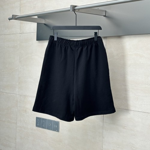 Balenciaga Balenciaga Black Logo Embroidered shorts