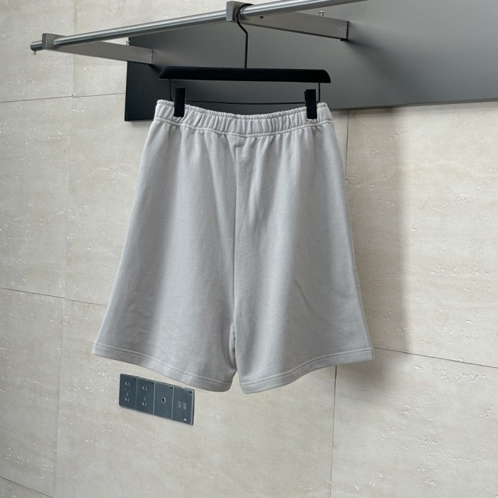 Balenciaga - Straight-Leg Logo-Print Cotton-Jersey Shorts