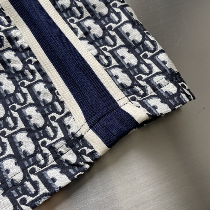 Dior CD obscure jacquard towelling shorts