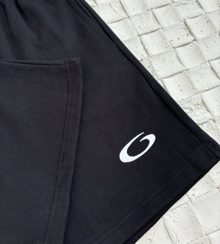Balenciaga ring embroidered shorts