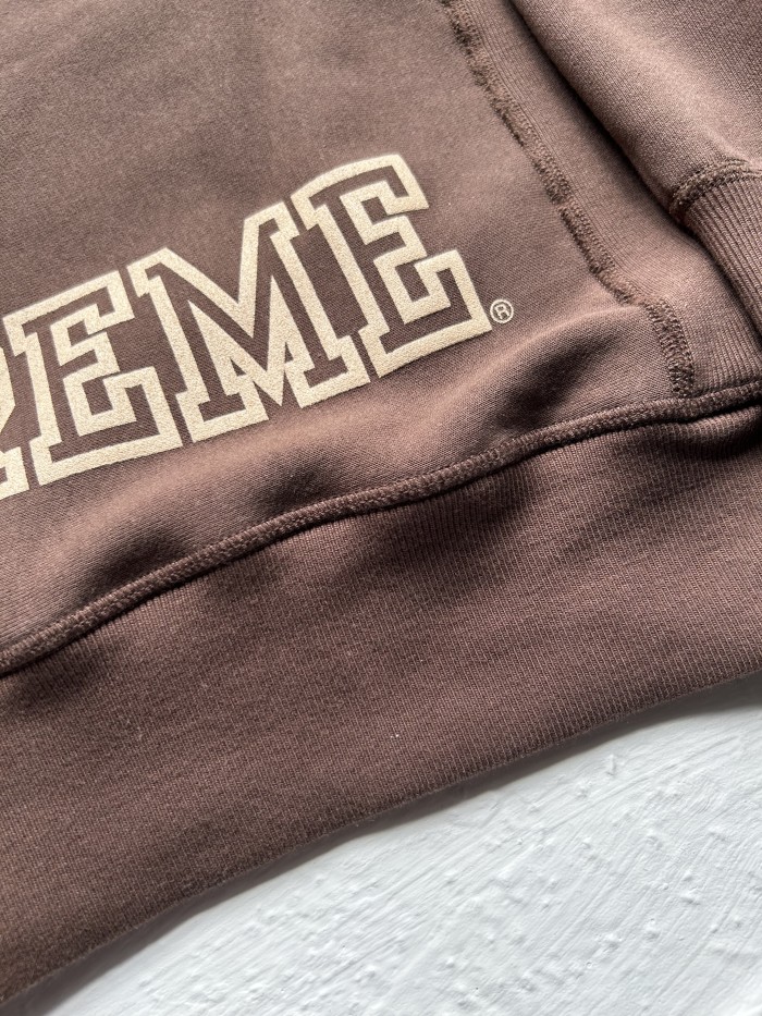 Supreme Collegiate Sleeve Hooded Sweatshirt
