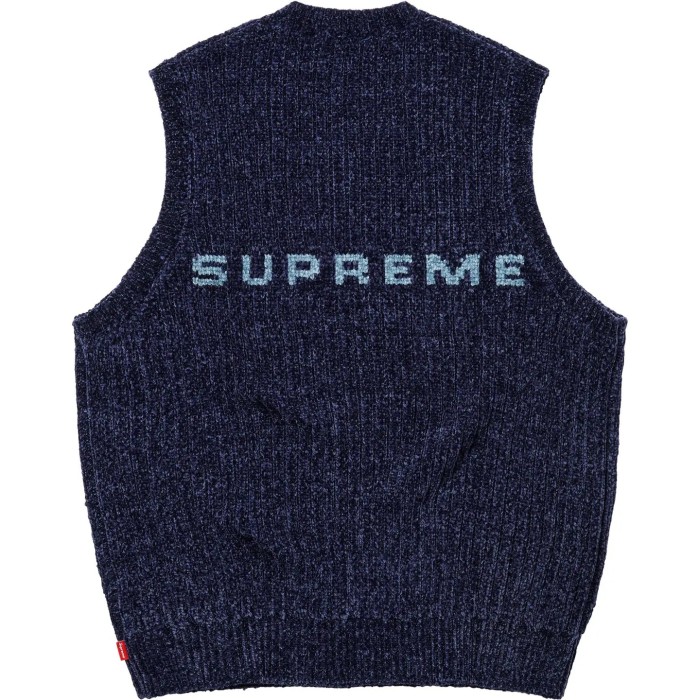 Supreme 24FW Chenille Sweater Vest
