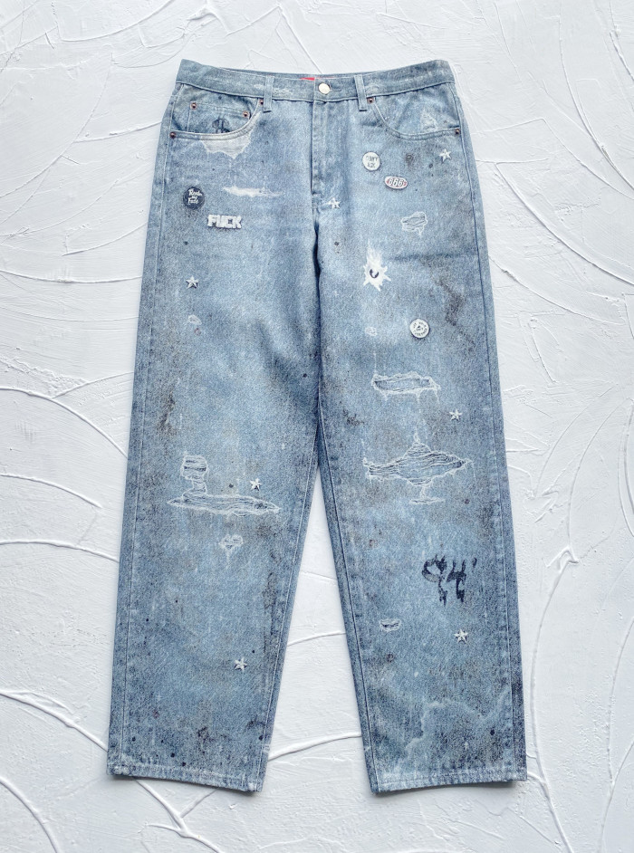 Supreme HJR Trompe L_oeil Loose Fit Jean