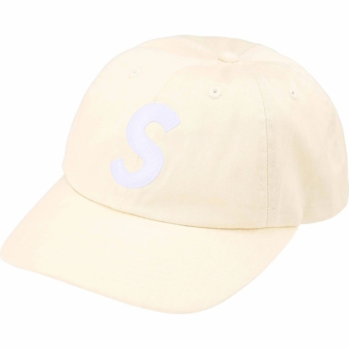 Supreme Pigment Coated S Logo 6-Panel