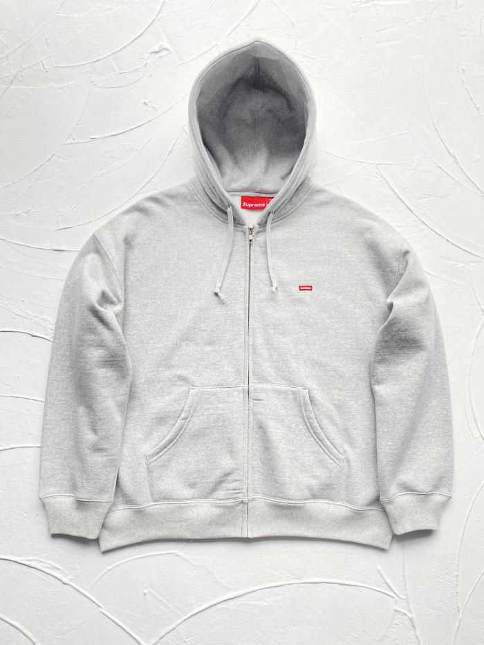 Supreme 24FW Small Box Zip Up Hooded Sweatshirt