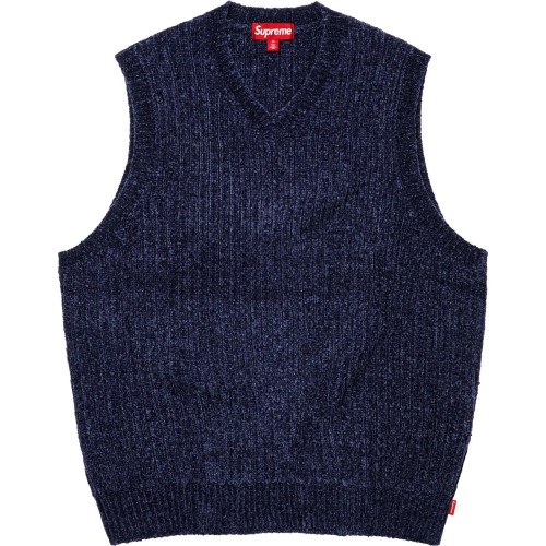 Supreme 24FW Chenille Sweater Vest