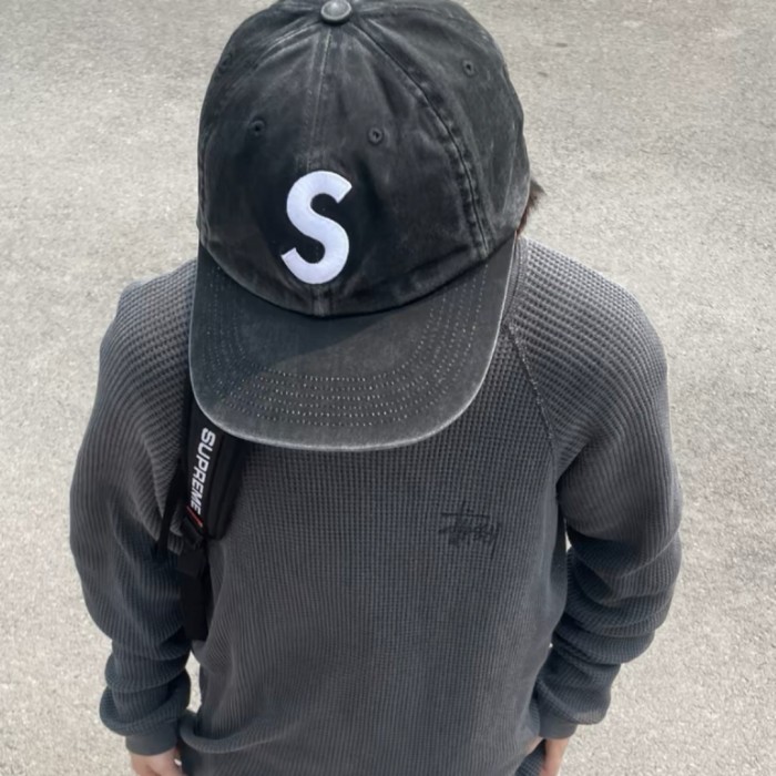 Supreme Pigment Coated S Logo 6-Panel