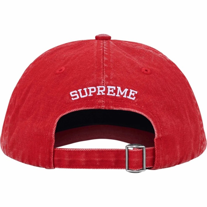 Supreme Pigment Coated S Logo 6-Panel