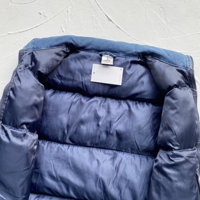 Supreme Nike Denim Puffer Vest