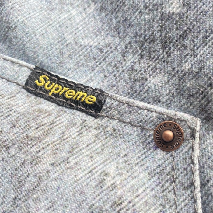 Supreme HJR Trompe L_oeil Hooded Work Jacket