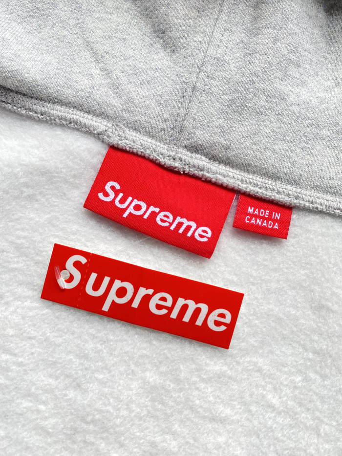 Supreme 24FW Small Box Zip Up Hooded Sweatshirt