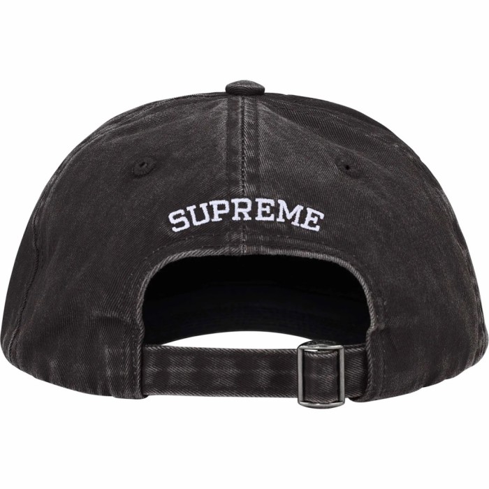 Supreme Pigment Coated S Logo 6-Panel