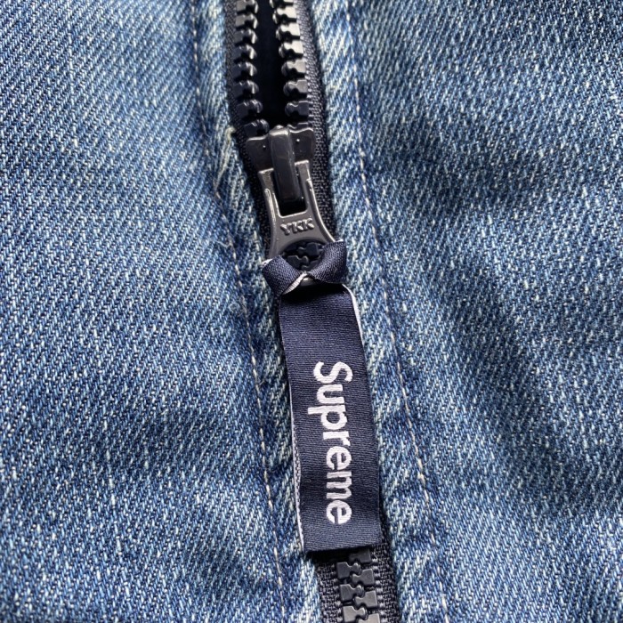 Supreme Nike Denim Puffer Vest