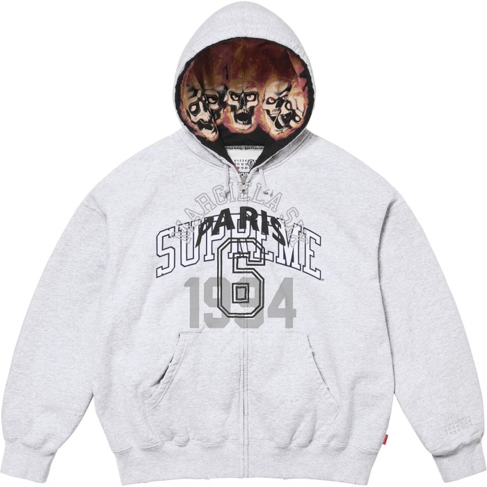 Supreme Maison Margiela Zip Up Hooded Sweatshirt