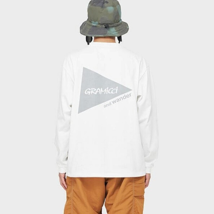 Gramicci X And Wander Backprint Ls Tee