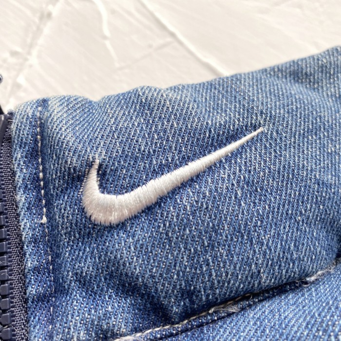 Supreme Nike Denim Puffer Vest