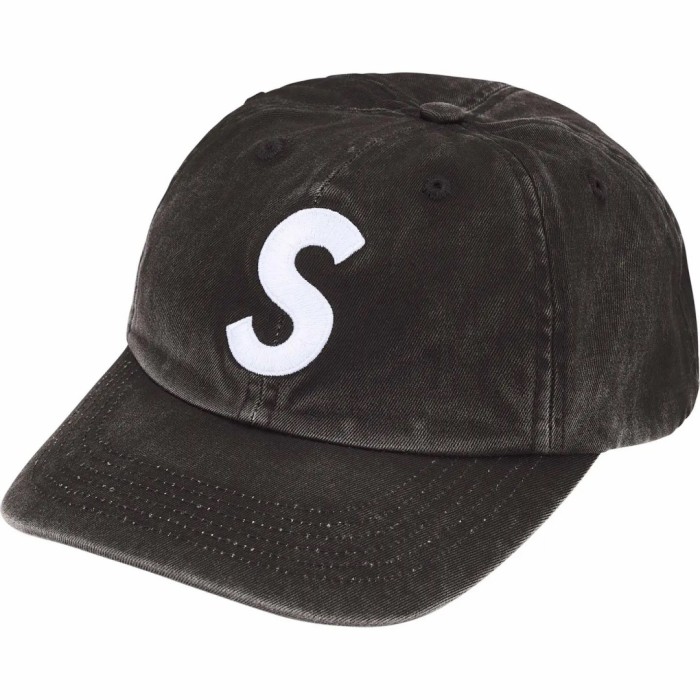Supreme Pigment Coated S Logo 6-Panel