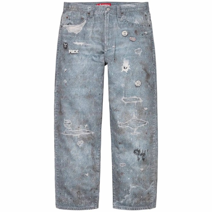 Supreme HJR Trompe L_oeil Loose Fit Jean