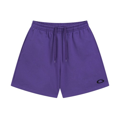 Balenciaga Men's Basketball Series - Sweat Shorts in Deep Purple