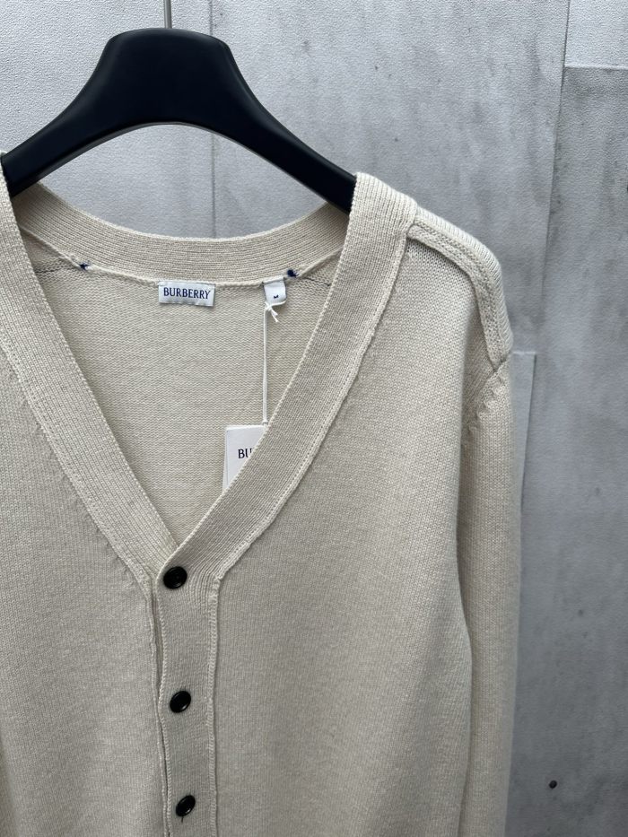 Burberry Thomas Bear Wool Cardigan