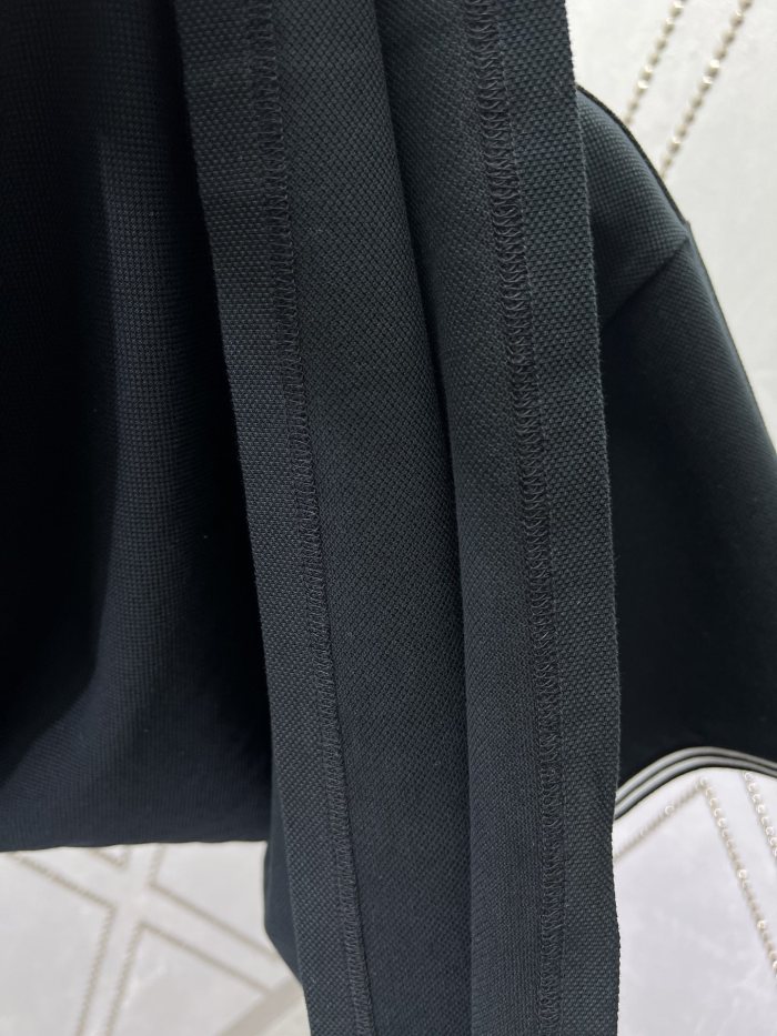 DIOR  CD Icon Polo Shirt White Cotton Piqué